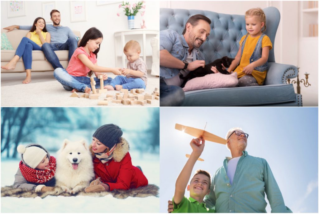Das Familienleben genießen